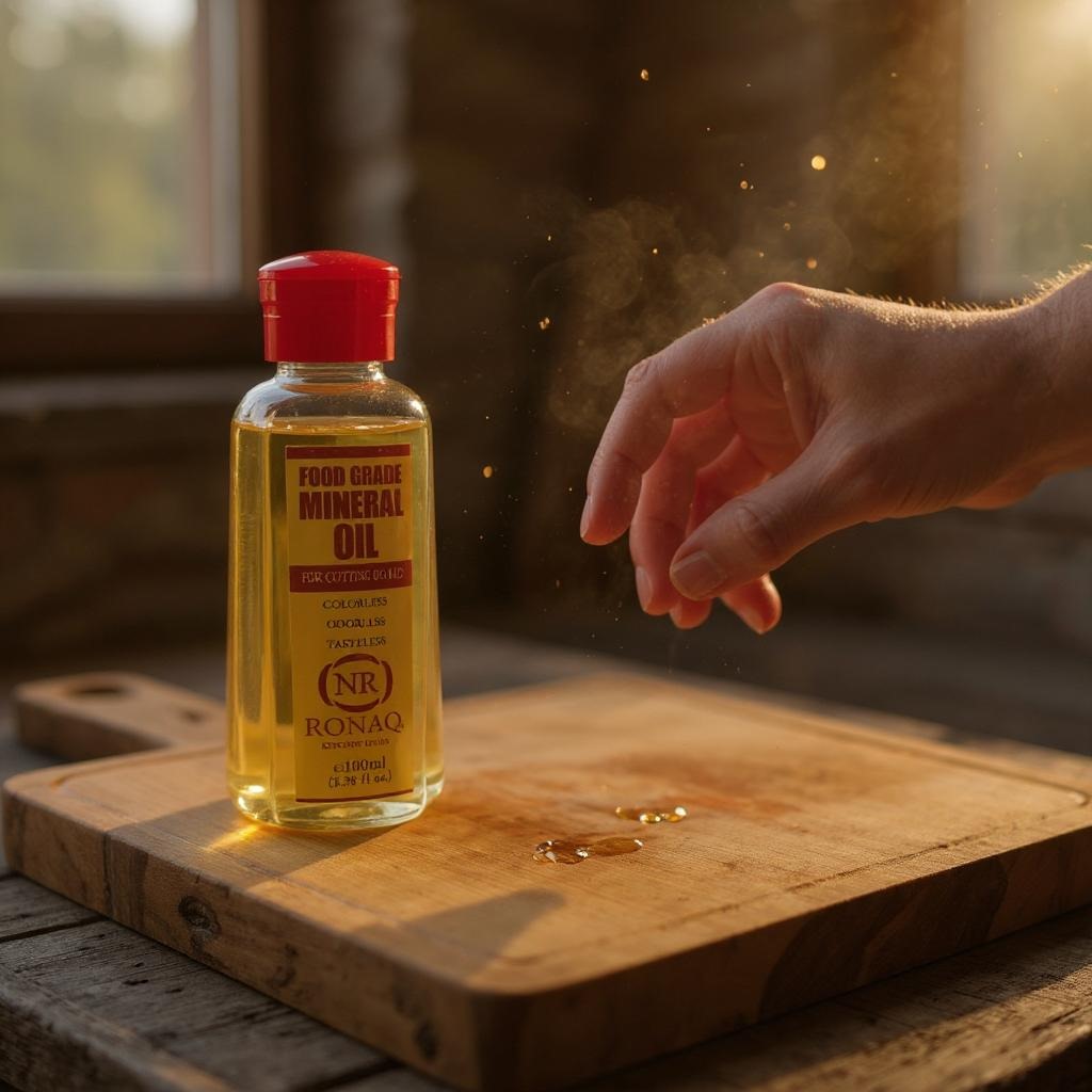 Wood Mineral Oil 100ml – Food Grade, Odorless Oil for Chopping Boards, Butcher Blocks & Utensils – Protects & Restores Wood - Image 2