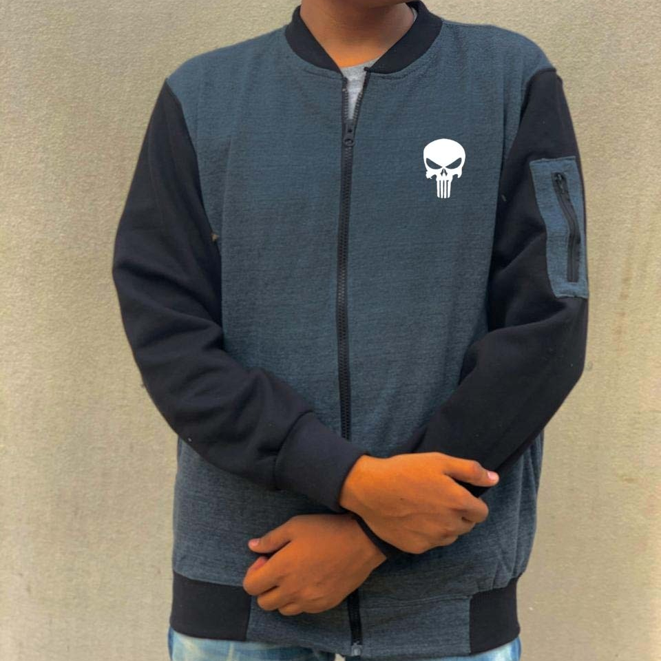 New Winter Collection Printed Zipper Jacket for Men & Boys – French Fleece, Premium Quality, Stylish, Warm & Comfortable Winter Wear (M, L, XL) - Image 4