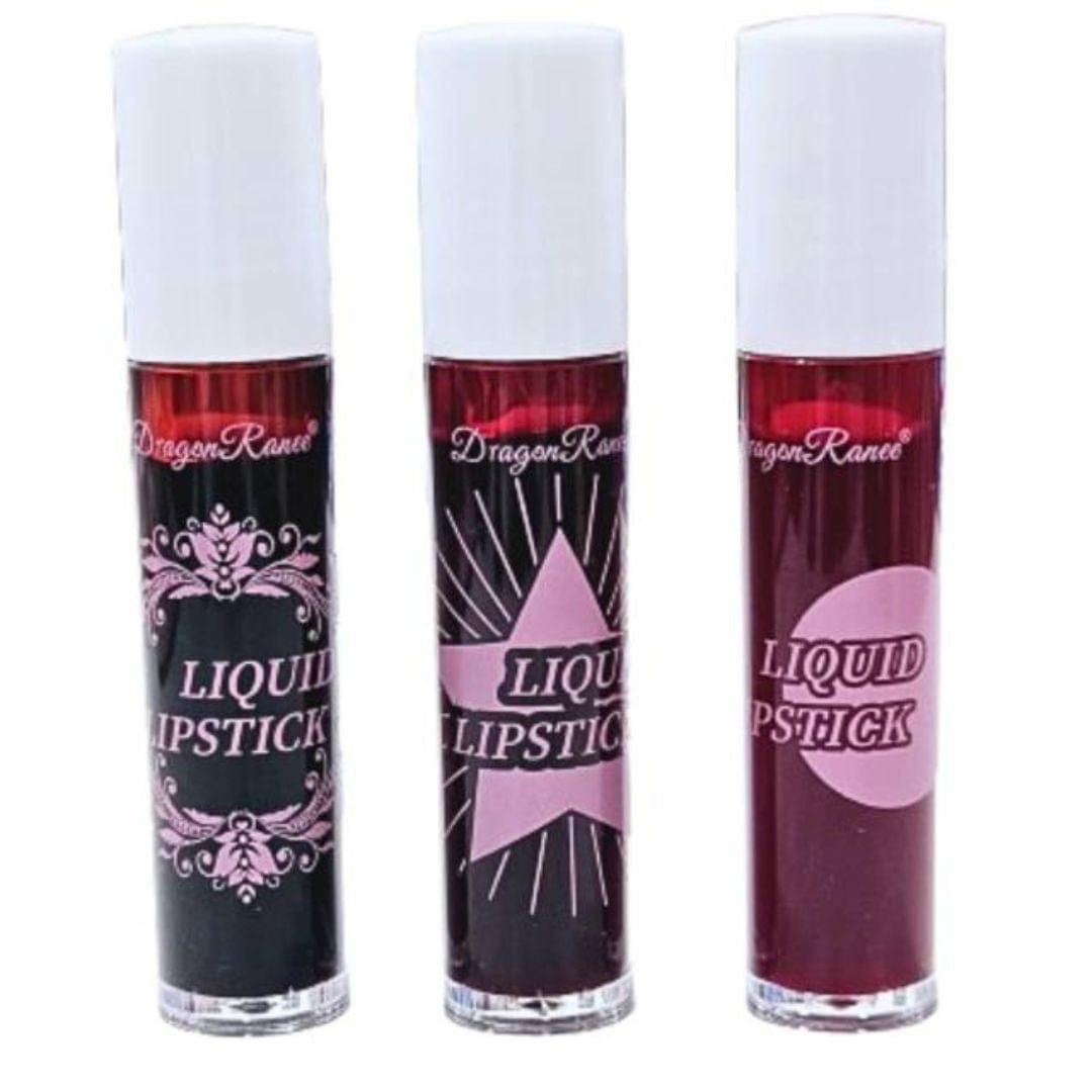 Dragon Ranee Matte Lipstick Pack of 3 – Waterproof Lip & Cheek Tint Set for Girls, Long-Lasting Multicolor Matte Finish - Image 2