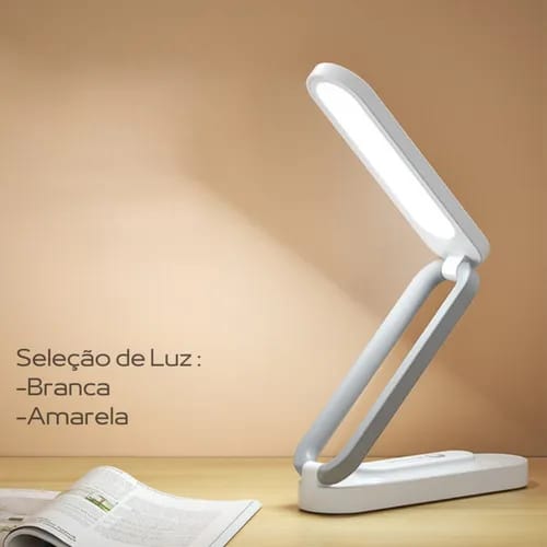 B005 LED Folding Table Lamp – Rechargeable Stepless Dimmable Desk Light with Type-C Charging & Lithium Battery - Image 4