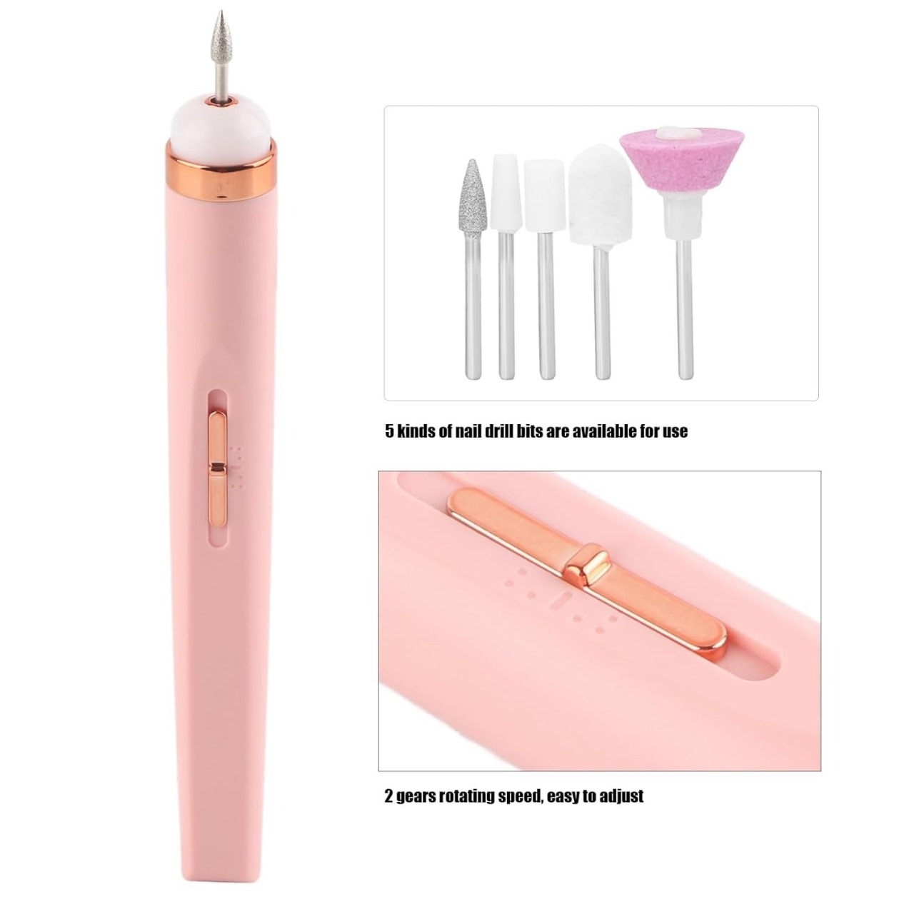 Professional Manicure Nail Tools – 1 Pack Pink Precision Nail Shaping & Grooming Tool, Salon-Quality, Durable ABS Plastic, Easy At-Home Nail Care - Image 4