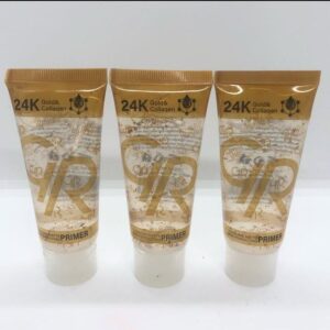 GR 24K Gold & Collagen Primer – Radiance Boosting Liquid Makeup Base, Smooth Finish, Long-Lasting Hydration, 40ml