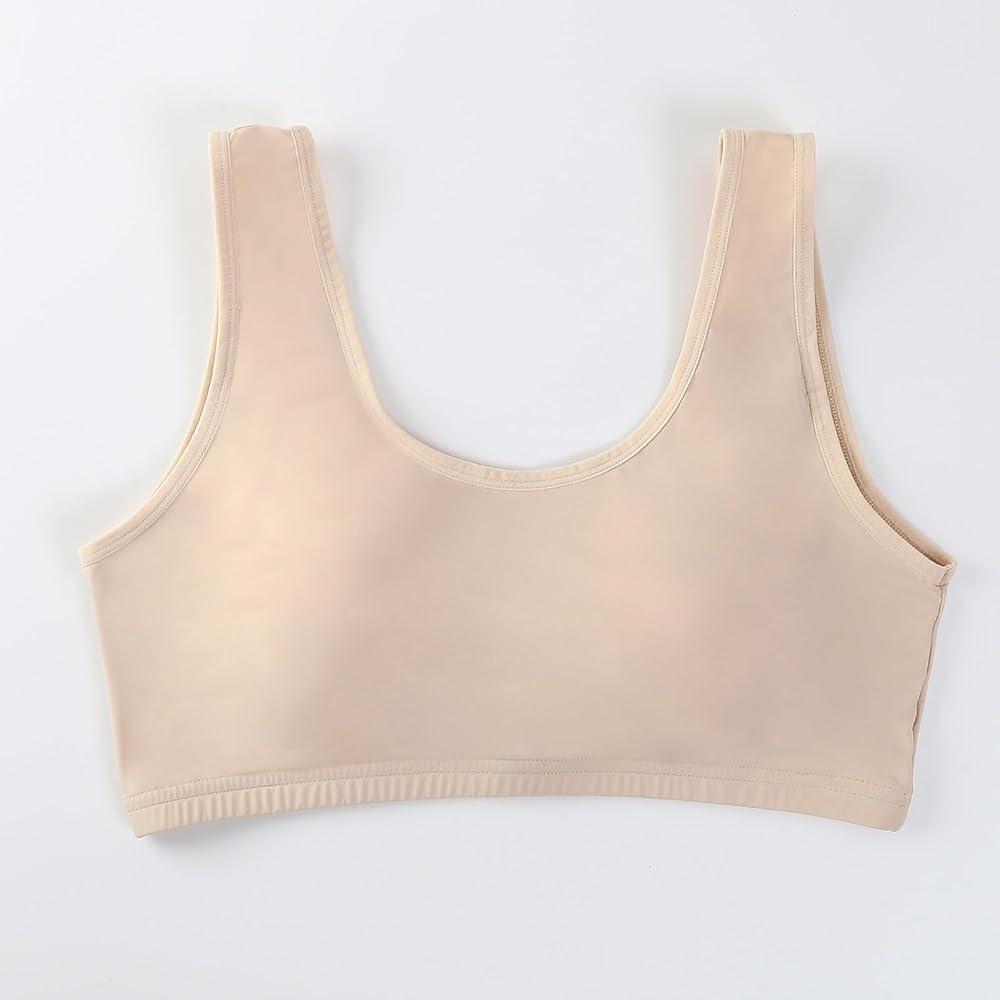 Malai Stuff Non-Padded Bra for Teenagers – Lightweight & Comfortable Everyday Wear | Plain Beige, Sizes 28, 30, 32, 34, Cups A & B - Image 4