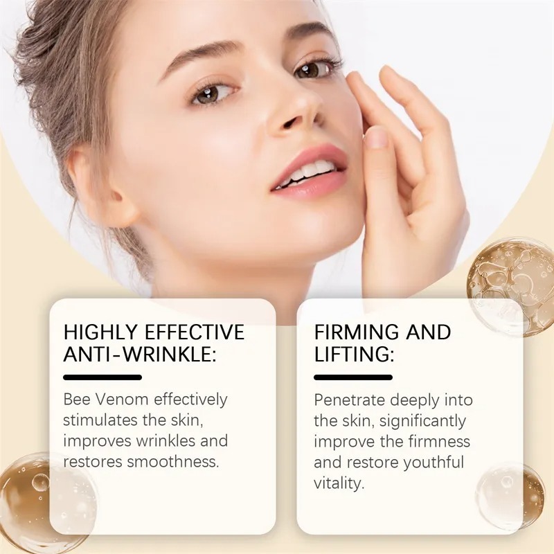 Bee Venom Botox Face Cream – Whitening, Anti-Aging & Deep Moisturizing Skincare for Bright, Smooth & Hydrated Skin - Image 2