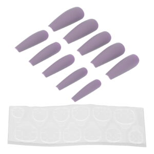 24Pcs O.TWO.O  Matte Nails with accessories