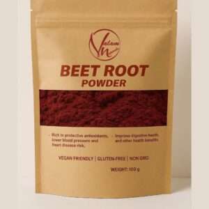 Natural Beetroot Powder 100g | For Glowing Skin, Pink Lips, Healthy Hair & Daily Nutrition | Pure And Organic Drink Mix Superfood