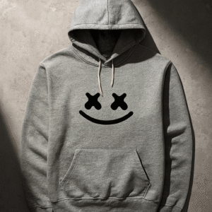 New Summer Collection Full Grey Hoodie  Printed For men And Boys