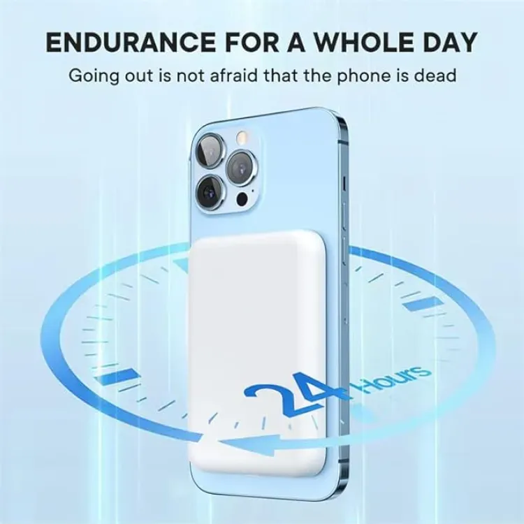 High Quality MagSafe Power Bank – 5000mAh Portable Charger with Super Strong Magnet - Image 5