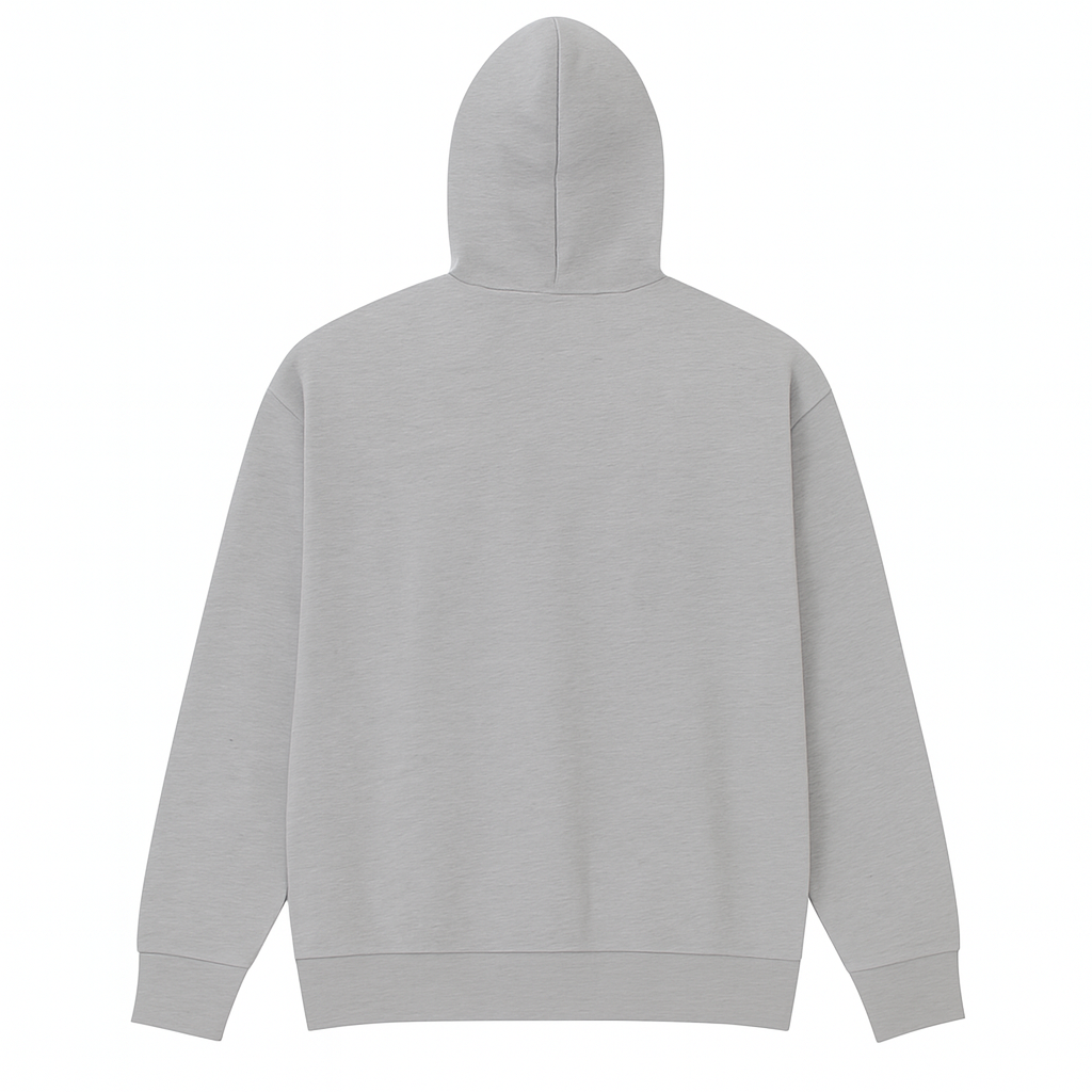 Train Hard Grey Hoodie for Men & Boys – Premium Summer Collection - Image 2