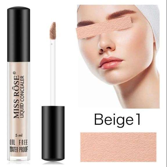 Miss Rose 3 PC Regular Deal Silk Foundation Concealer & Blender - Image 2