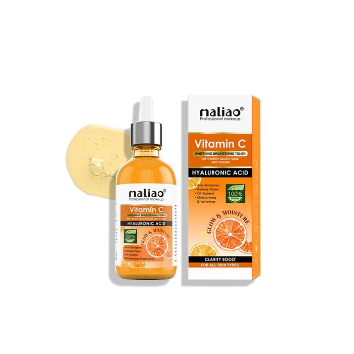 Maliao Vitamin C Whitening Brightening Toner with Berry Glutathione & Hyaluronic Acid – Anti-Oxidation, Pore Refining, All Skin Types, 30ml - Image 5