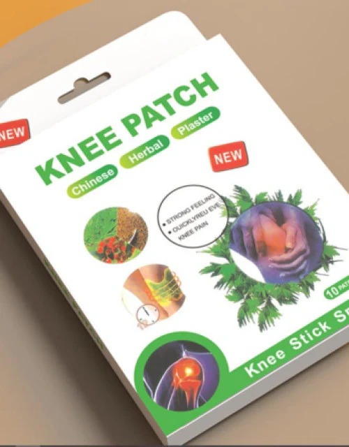 Herbal Knee Pain Relief Patch – Heat Therapy for Joint & Muscle Comfort, Natural Ingredients Pack Of 10 Pcs - Image 2