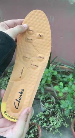 Medicated Insoles with Pressure Points – Shock Absorbing, Sweat-Absorbing, Arch Support Orthotic Insoles for Men & Women - Image 5