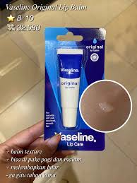Vaseline Lip Balm – 10g Moisturizing Care for Soft, Smooth Lips