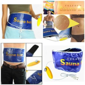 VELFORM Sauna Belt – Adjustable Slimming & Weight Loss Body Shaper with Heat Therapy