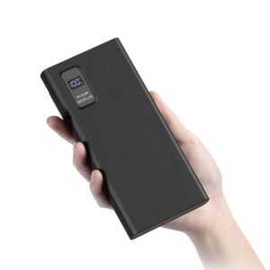 10000mAh Power Bank – PD Fast Charging with Digital Display & Full Capacity Backup (Random color)