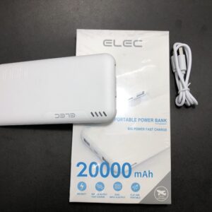 Elec 20000mAh Power Bank – PD Fast Charging, High-Capacity Portable Charger